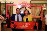 Visitantes de la feria de abril