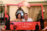 Visitantes de la feria de abril