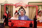 Visitantes de la feria de abril