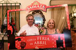 Visitantes de la feria de abril
