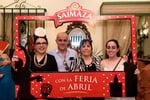 Visitantes de la feria de abril