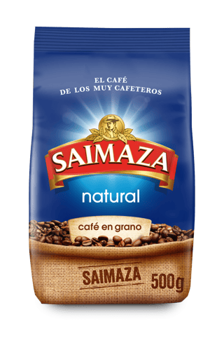 P saimaza cafe en grano natural