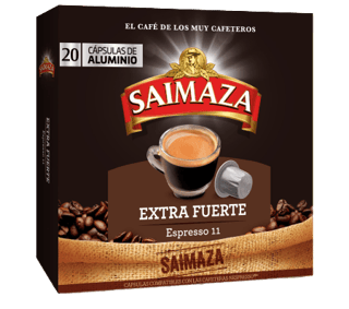 Saimaza espresso 11 capsulas extra fuerte