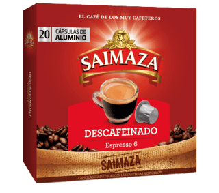 Saimaza espresso 6 capsulas descafeinado